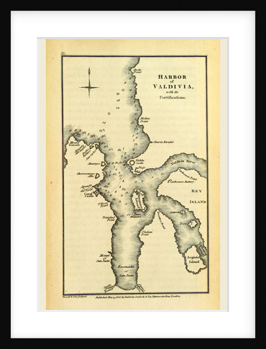 Harbor of Valdivia, Travels in Chile and La Plata, etc by Anonymous