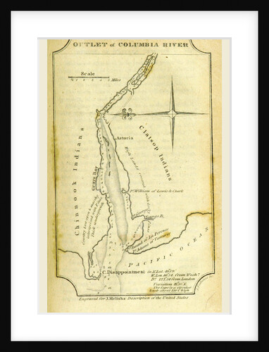 Columbia river map by Anonymous