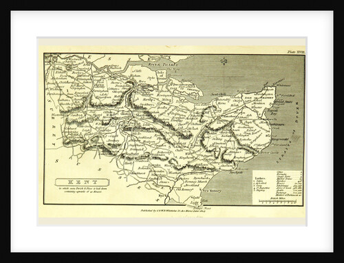A Topographical Dictionary of the United Kingdom, Kent, UK by Anonymous