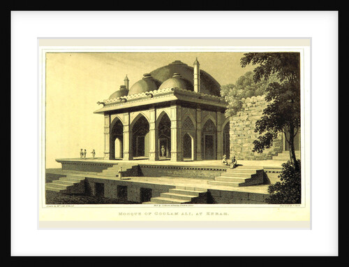 Mosque of Goolam Ali, 1830, mosque of Ghulam Ali by Anonymous