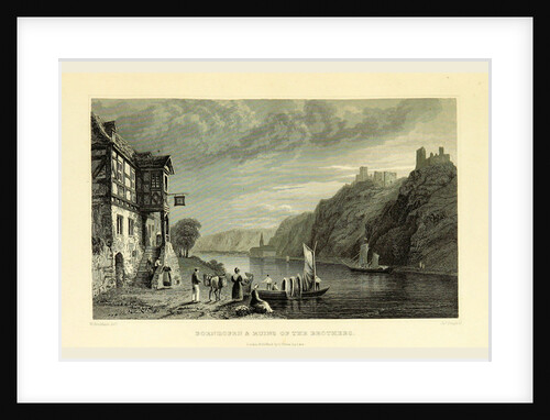 Bornhofen, Tombleson's Views of the Rhine, Germany by Anonymous