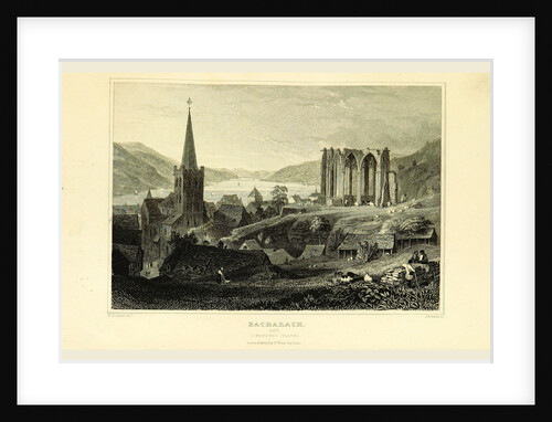 Bacharach, Germany, Tombleson's Views of the Rhine, Tombleson's Views of the Rhine by Anonymous