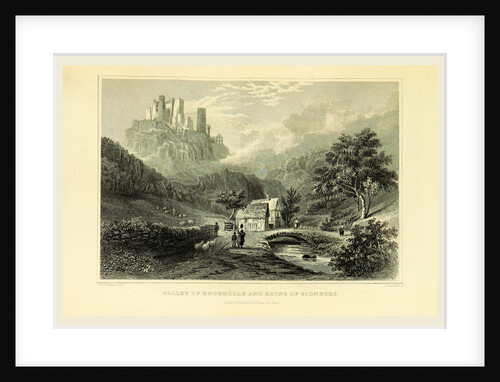 Valley of Engeholle and ruins of Sconberg, Tombleson's Views of the Rhine, Tombleson's Views of the Rhine by Anonymous