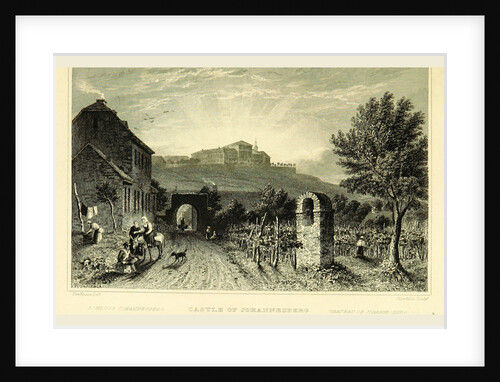 Castle of Johannesberg, Germany, Tombleson's Views of the Rhine, Tombleson's Views of the Rhine by Anonymous