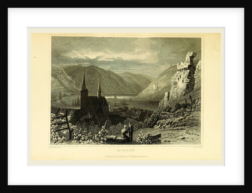 Bingen, Germany, Tombleson's Views of the Rhine by Anonymous