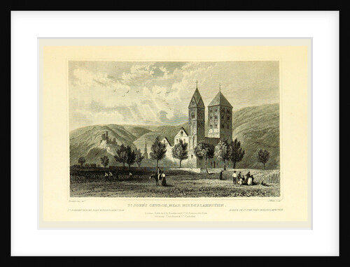St. John's Church near Niederlahnstein, Germany, Tombleson's Views of the Rhine, Tombleson's Views of the Rhine by Anonymous