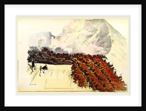 Sketches of Vesuvius, Italy by Anonymous