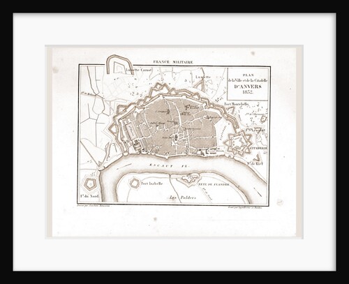 Antwerp 1832, Belgium, Europe by Anonymous