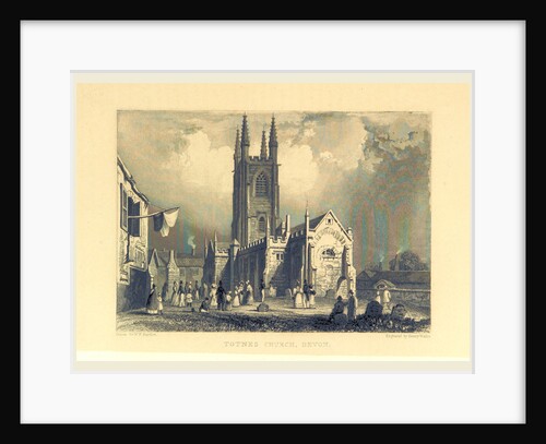 The Picturesque Beauties of Devonshire by T. Bartlett