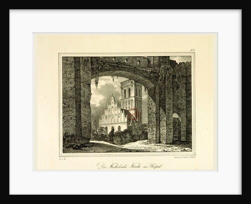 Representations of old Prussian Castles by Countess Dohna