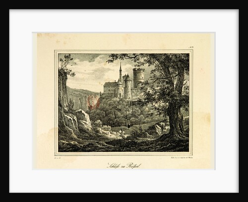 Representations of old Prussian Castles by Countess Dohna