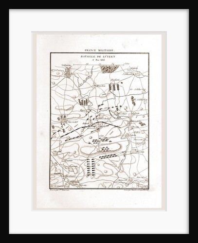 France militaire, Battle of Lutzen in 1813 by Anonymous