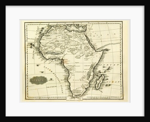 Map Africa by Anonymous