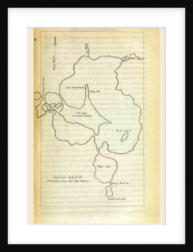 Cass Lake, Narrative of an expedition through the Upper Mississippi to Itasca Lake by Anonymous
