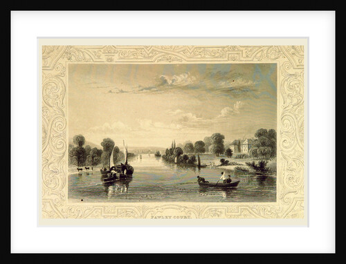 Fawley Court, Tombleson's Thames by Anonymous