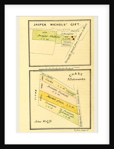 An Account of the several Charities and Estates belonging to the Parish of Enfield, Jasper Nichol's gift by Anonymous