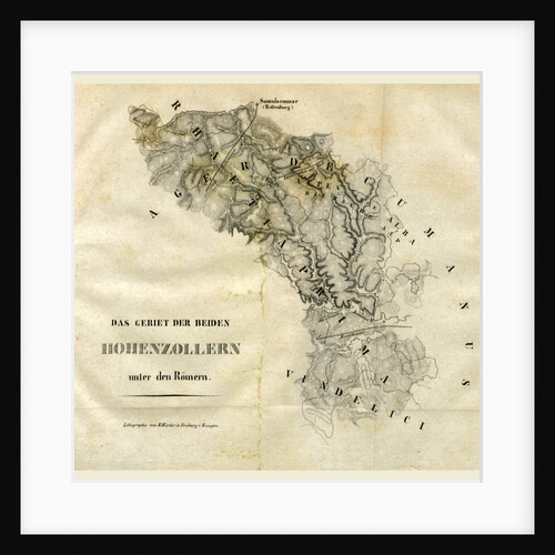 History of Hohenzollernschen Staaten Hechingen and Sigmaringen, etc by Anonymous