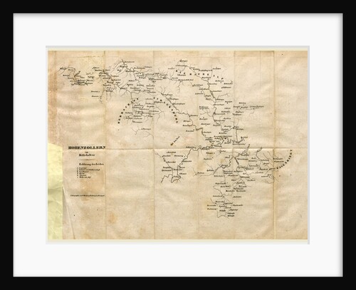 History of Hohenzollernschen Staaten Hechingen and Sigmaringen by Anonymous