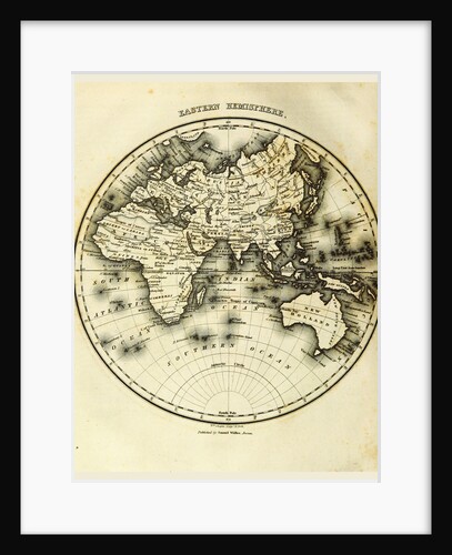Eastern Hemisphere map by Anonymous