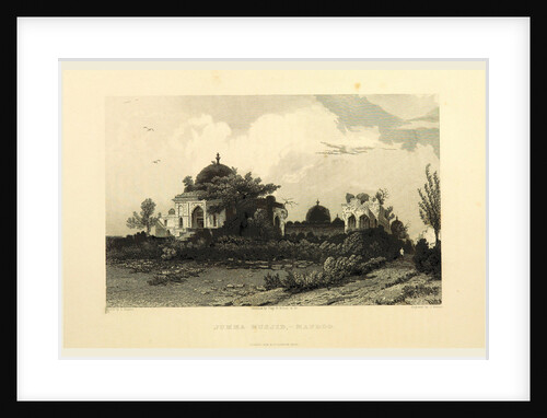 Jumma Musjid, Mandoo, Views in India by Anonymous