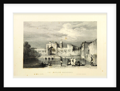 Taj Bowlee, Bejapore, Views in India, China, and on the Shores of the Red Sea by Anonymous