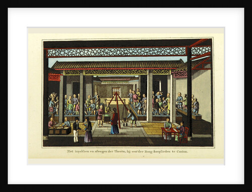 China, Canton, tea trade by Anonymous