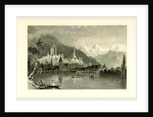 Switzerland by W. H. Bartlett