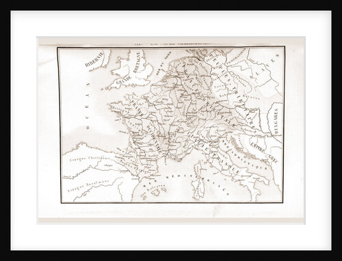 France historique et monumentale, map by Anonymous