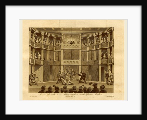 Old English closed Theatre by Anonymous