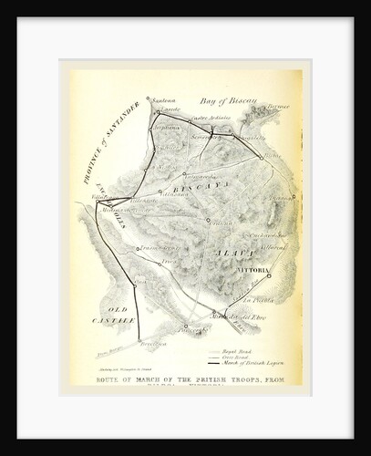 Biscaya, Movements of the British Legion, with strictures on the course of conduct pursued by Lieut.-General Evans by Anonymous