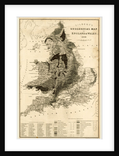 Map England and Wales 1838 by Anonymous