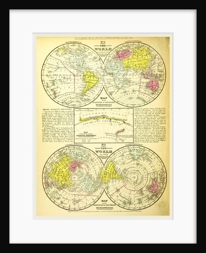 Map of the world by Anonymous