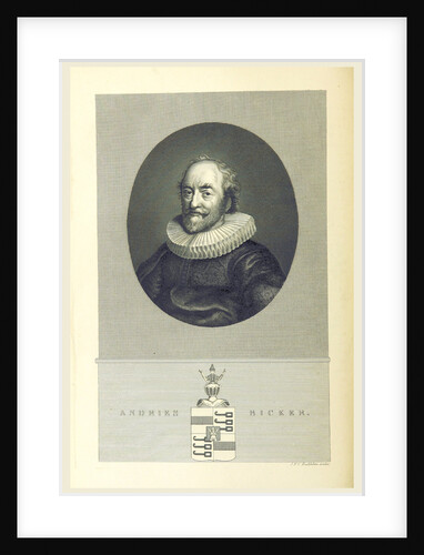 Dutch History Andries Bicker by Anonymous