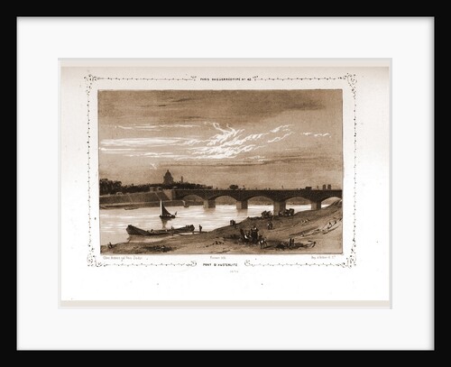 Pont D'Austerlitz, Paris and surroundings by M. C. Philipon