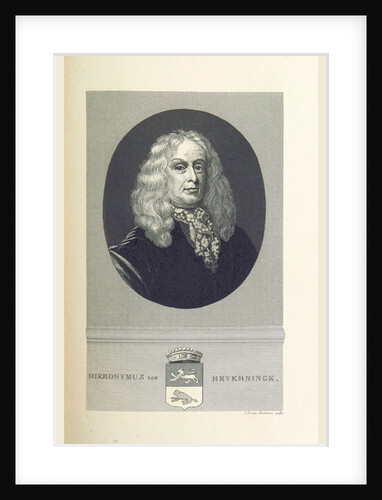 Dutch history Hieronymus van Beverningk by Anonymous