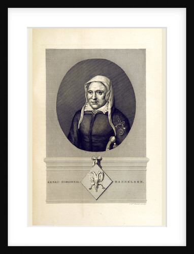 Dutch History Kenau Simon D. Hasselaer by Anonymous