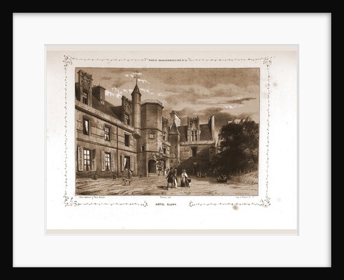 Hotel Cluny, Paris and surroundings by M. C. Philipon