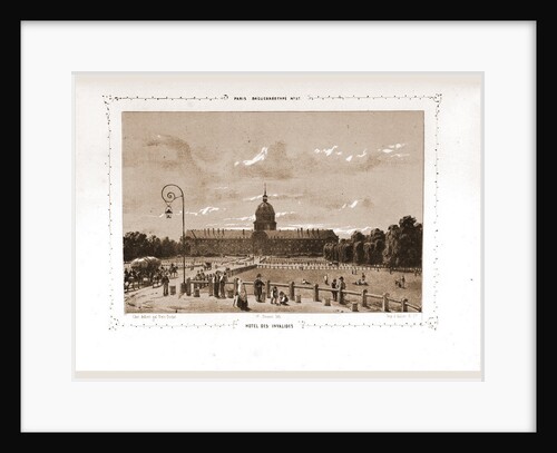 Hotel des Invalides, Paris and surroundings by M. C. Philipon