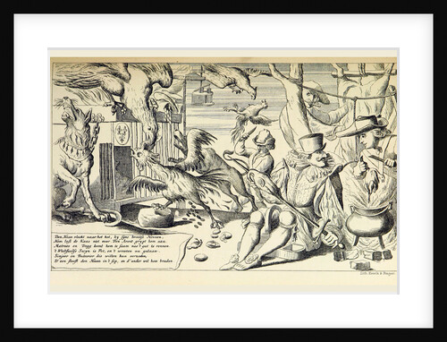 Dutch History the Cock and the chickens by Anonymous