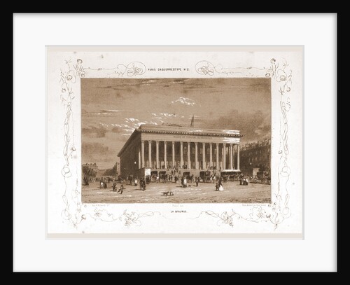 La Bourse, Paris and surroundings by M. C. Philipon
