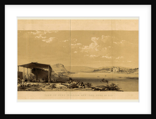 Fort William and the town of Bir, Narrative of the Euphrates Expedition carried on by Order of the British Government during the years 1835, 1836, and 1837 by Anonymous