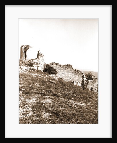 Castle, Bominaco, L'Aquila, Abruzzo by Anonymous