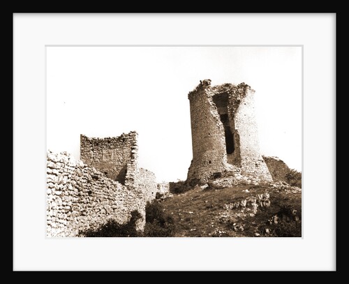 Castle, Bominaco, L'Aquila, Abruzzo by Anonymous