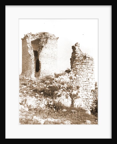 Castle, Bominaco, L'Aquila, Abruzzo by Anonymous