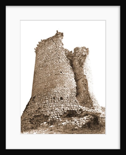 Castle, Bominaco, L'Aquila, Abruzzo by Anonymous