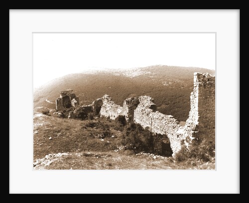 Castle, Bominaco, L'Aquila, Abruzzo by Anonymous