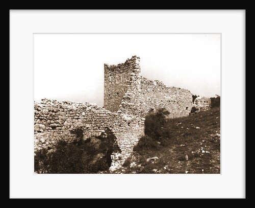 Castle, Bominaco, L'Aquila, Abruzzo by Anonymous