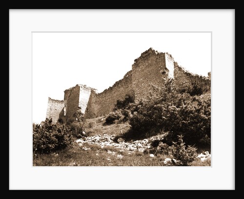 Castle, Bominaco, L'Aquila, Abruzzo by Anonymous