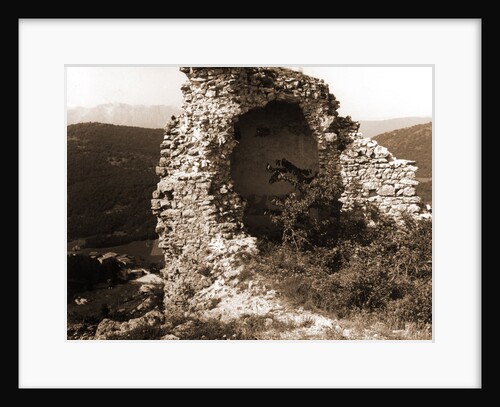 Castle, Bominaco, L'Aquila, Abruzzo by Anonymous