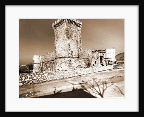 Castello Piccolomini, Ortucchio, L'Aquila, Abruzzo by Anonymous